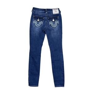 True Religion‎ Ladies Jennie Curve Skinny Single Needle Denim Size 25